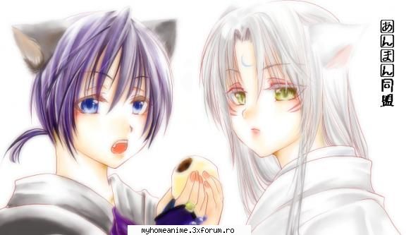 Galerie! - inuyasha & miroku...neko friends..kawaii desho?! - ~Inuyasha~