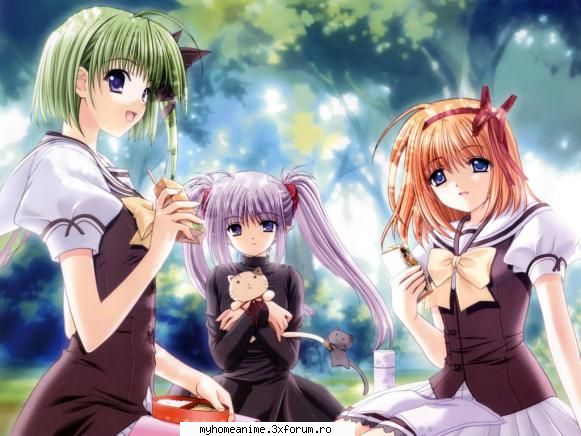 Girl..Girl - renee - Anime Girl